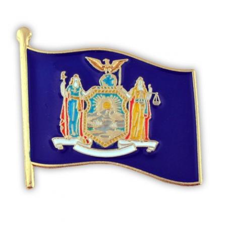 New York State Flag Pin 