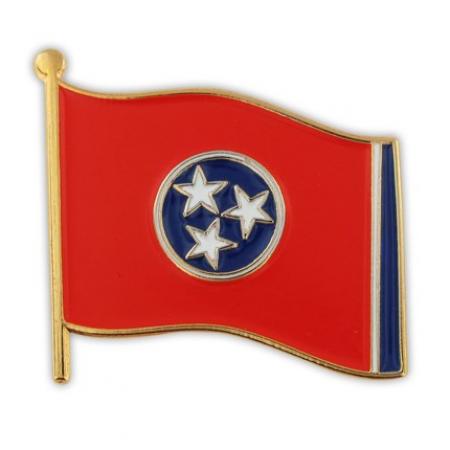 Tennessee State Flag Pin 