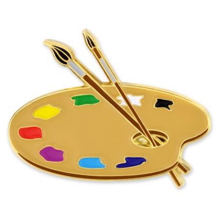 Paint Palette Pin 