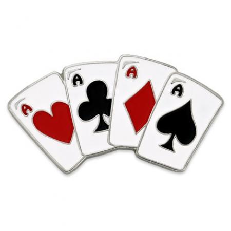 Playing Cards - Aces Pin 