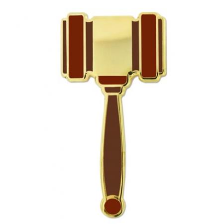 Gavel Pin 