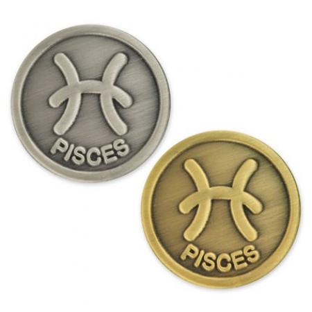 Pisces Zodiac Pin 