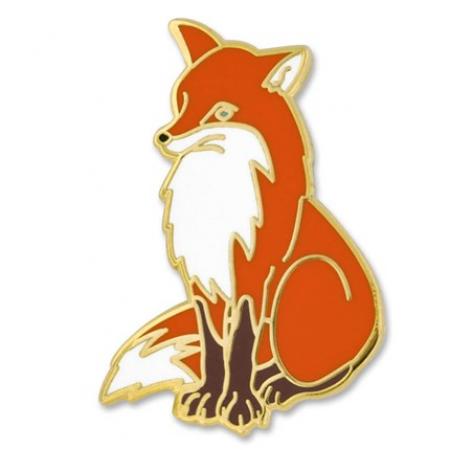 Fox Lapel Pin 