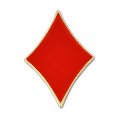 Red Diamond Lapel Pin 