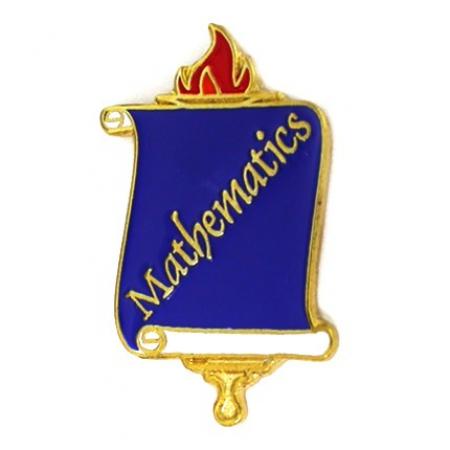 School Pin - Mathematics 