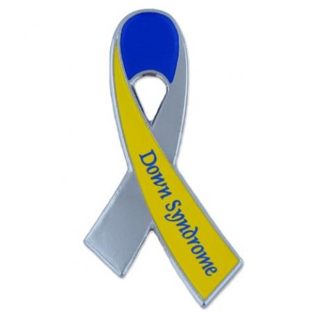 Down Syndrome Awareness Ribbon Pin 