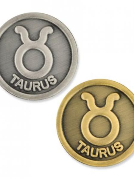 Taurus Zodiac Pin