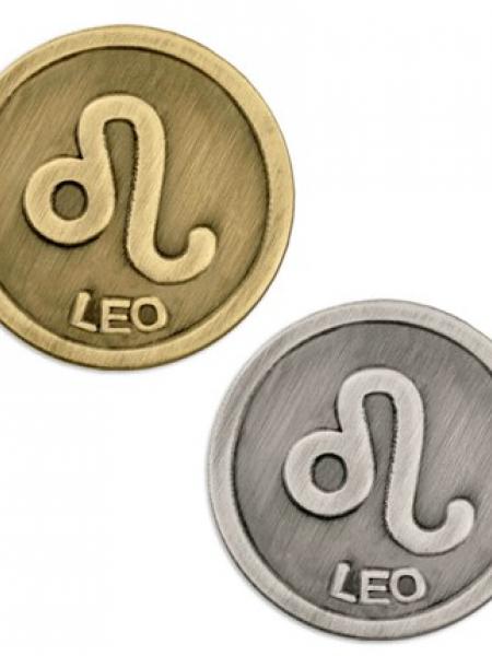 Leo Zodiac Pin