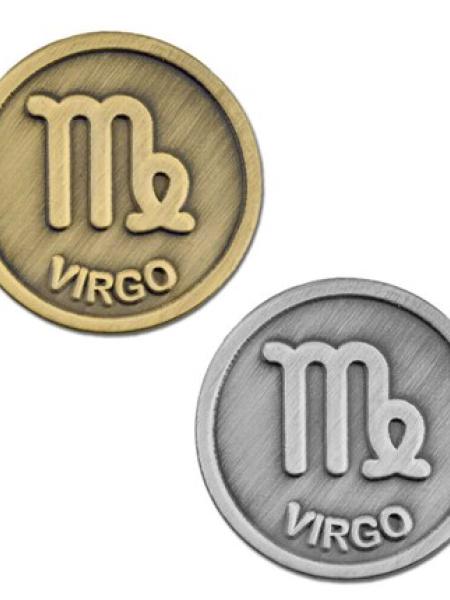 Virgo Zodiac Pin