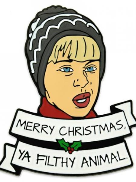 Filthy Christmas Pin