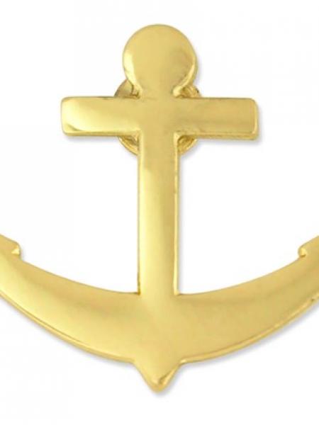 Gold Anchor Pin