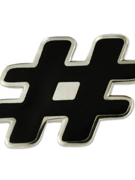 Hashtag # Pin