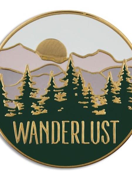 Wanderlust Pin