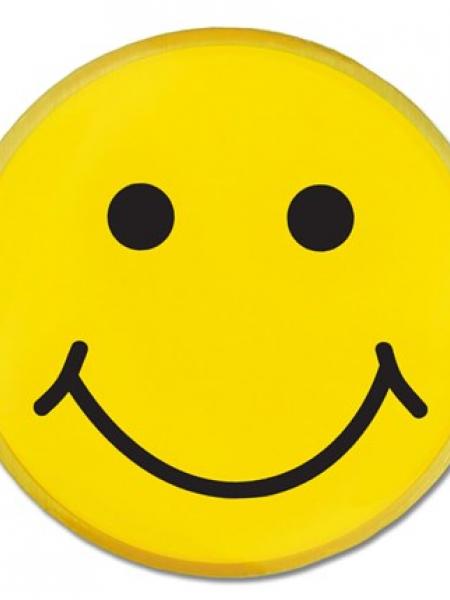 Smiley Face Lapel Pin