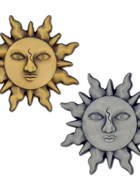 Sun Lapel Pin