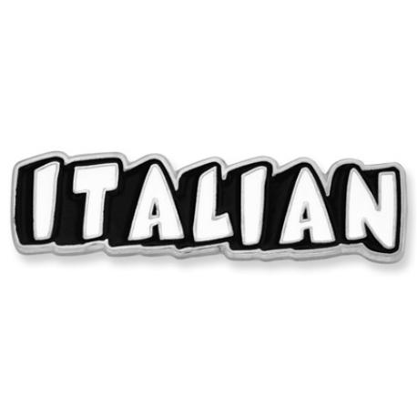     Italian Word Language Pin