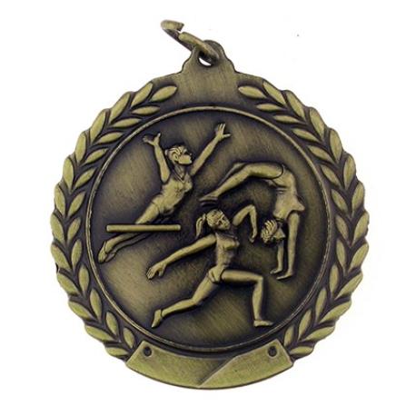     Gymnastics Medal - Female - Engravable