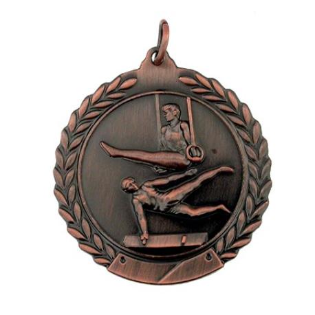     Gymnastics Medal - Male - Engravable