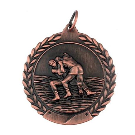     Wrestling Medal- Engravable