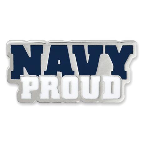     Navy Proud Pin