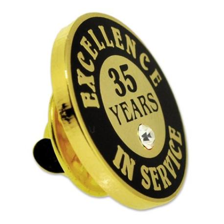     Excellence In Service Pin - 35 Years