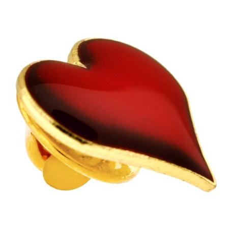     Red Heart Pin