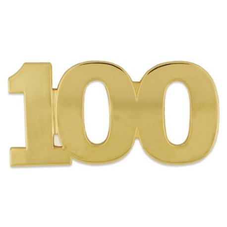     Number 100 Pin