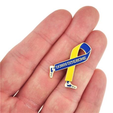     Down Syndrome Walk Ribbon Pin