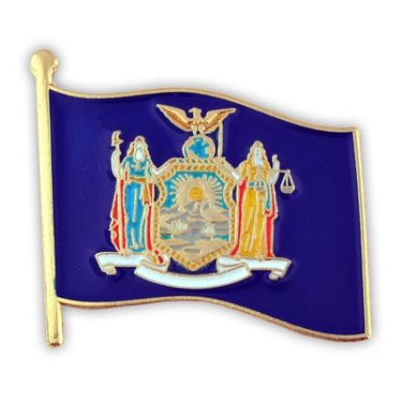     New York State Flag Pin