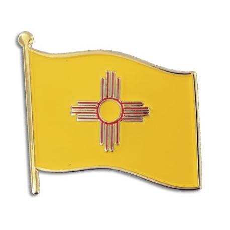     New Mexico State Flag Pin