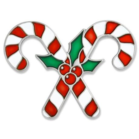     Candy Canes Pin