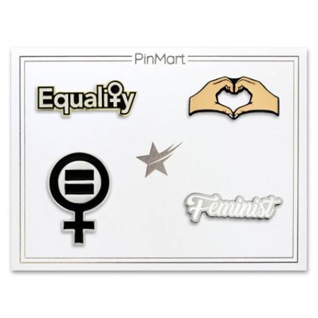     Women's Equality 4-Pin Set