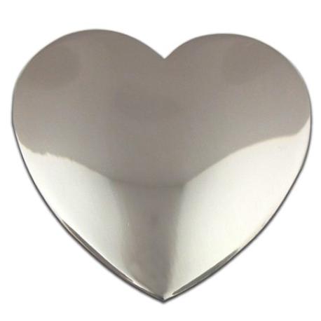     Silver Heart Lapel Pin