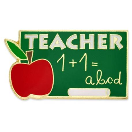     Teacher Pin with Card