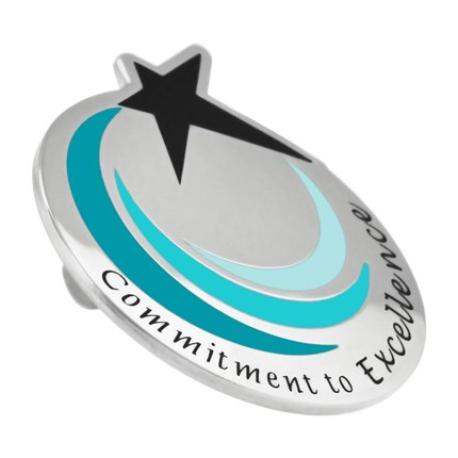     Commitment To Excellence Lapel Pin