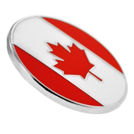     Canada Flag Circle Pin