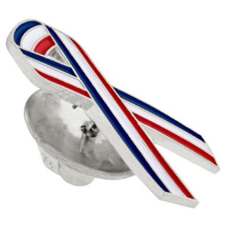     Red, White & Blue Ribbon Pin