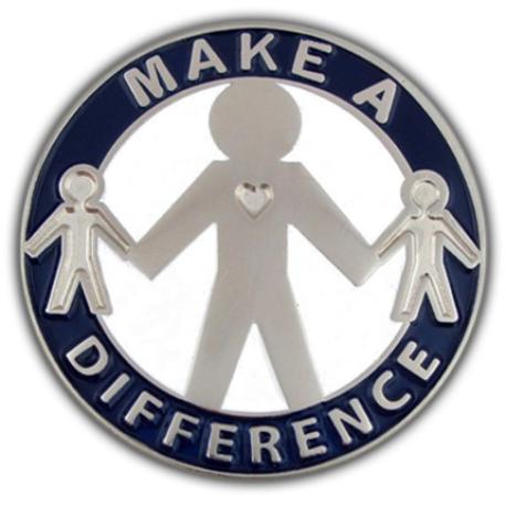     Make a Difference Pin