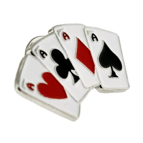     Playing Cards - Aces Pin