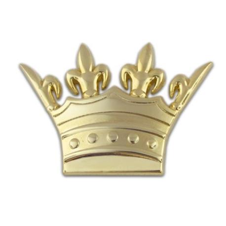     Crown Lapel Pin