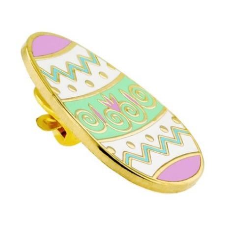     Decorated Easter Egg Pin