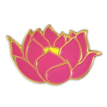     Lotus Flower Lapel Pin