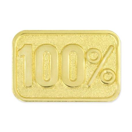     100% Lapel Pin Magnetic Back