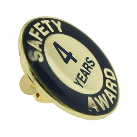     Safety Award Pin - 4 Years