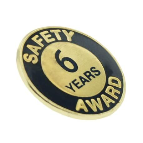     Safety Award Pin - 6 Years