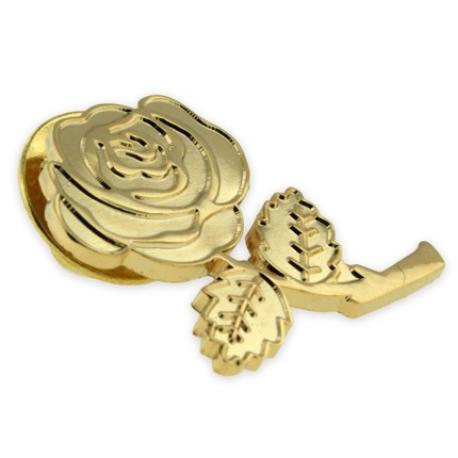     Golden Rose Lapel Pin