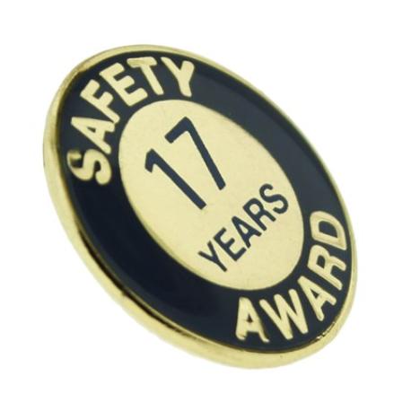     Safety Award Pin - 17 Years