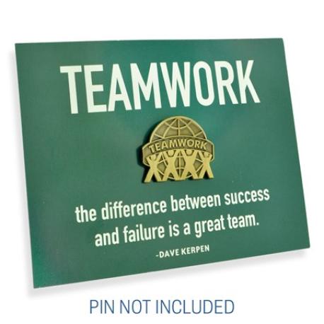     Teamwork Success Presentation Card