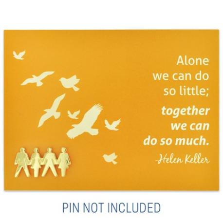     Together We Can Presentation Card