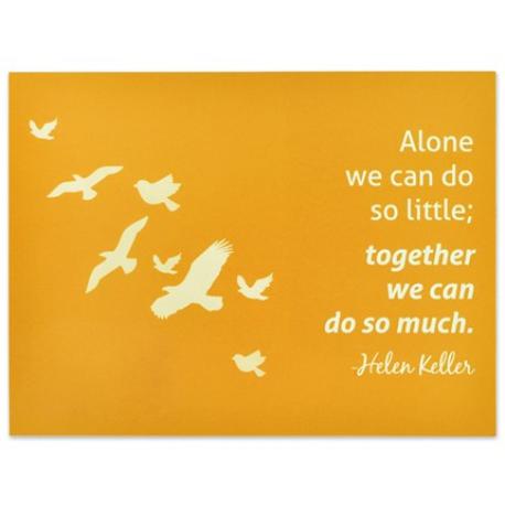     Together We Can Presentation Card